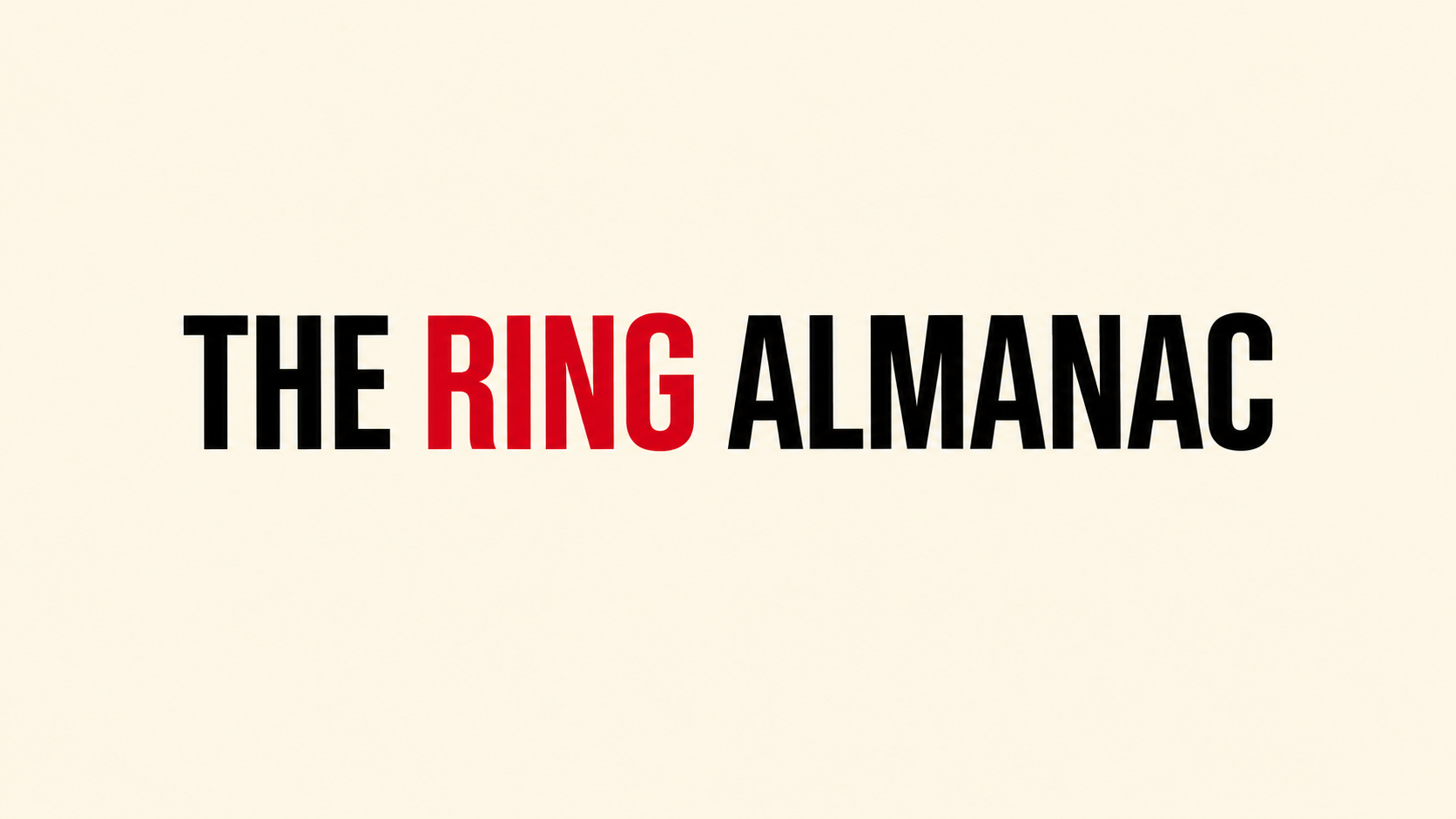 The Ring Almanac